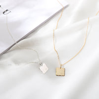 Pharmacist Graduation - Pharmacy Rx Charm Necklace: 14k Gold Vermeil / Necklace is 18” long with an adjustable ring of 16” Rx pendant measures 0.45" in width and 0.45" in height. / Minimalist