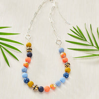 French Quarter Link Beaded  JILZARAH Necklace