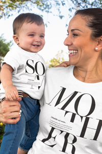 Mother logo Remix T-shirt: M