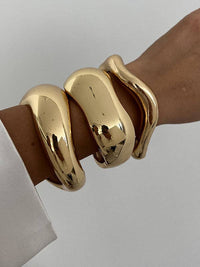 Geometric Bracelet Accessories: GOLD / A / One_size