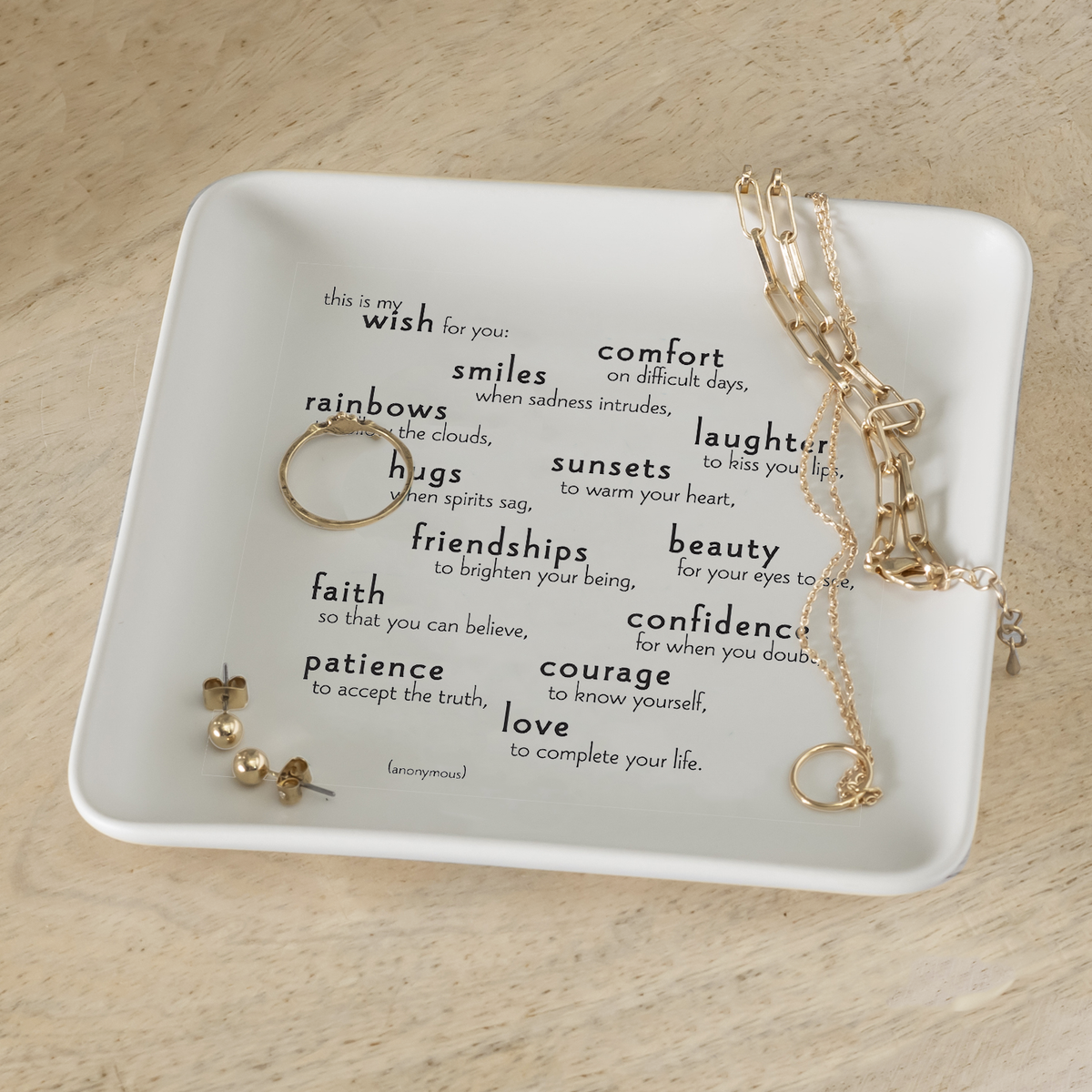 Trinket Dishes - TR158 - My Wish For You (Anonymous)