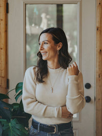 Charm Bar -Loved Charm Pendant Gold Antique Gold