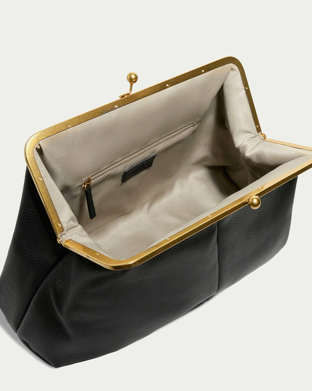 Grace Oversized Clutch: Brandy
