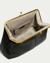 Grace Oversized Clutch: Brandy
