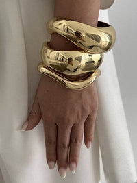 Geometric Bracelet Accessories: SILVER / A / One_size