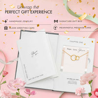 Positive Affirmation Jewelry Gift for Her - Gold or Silver: 14k Gold Vermeil