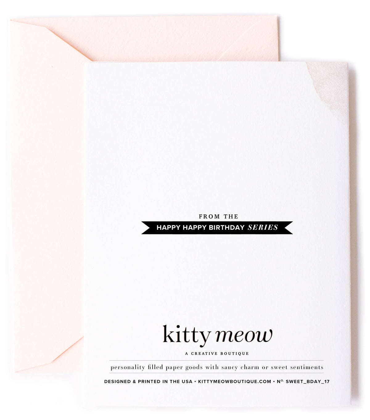 Limited Edition Birthday Card - Hot Pink Greeting Card