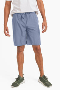 MEN - Ocean Active Drawstring Shorts with Zippered Pouch