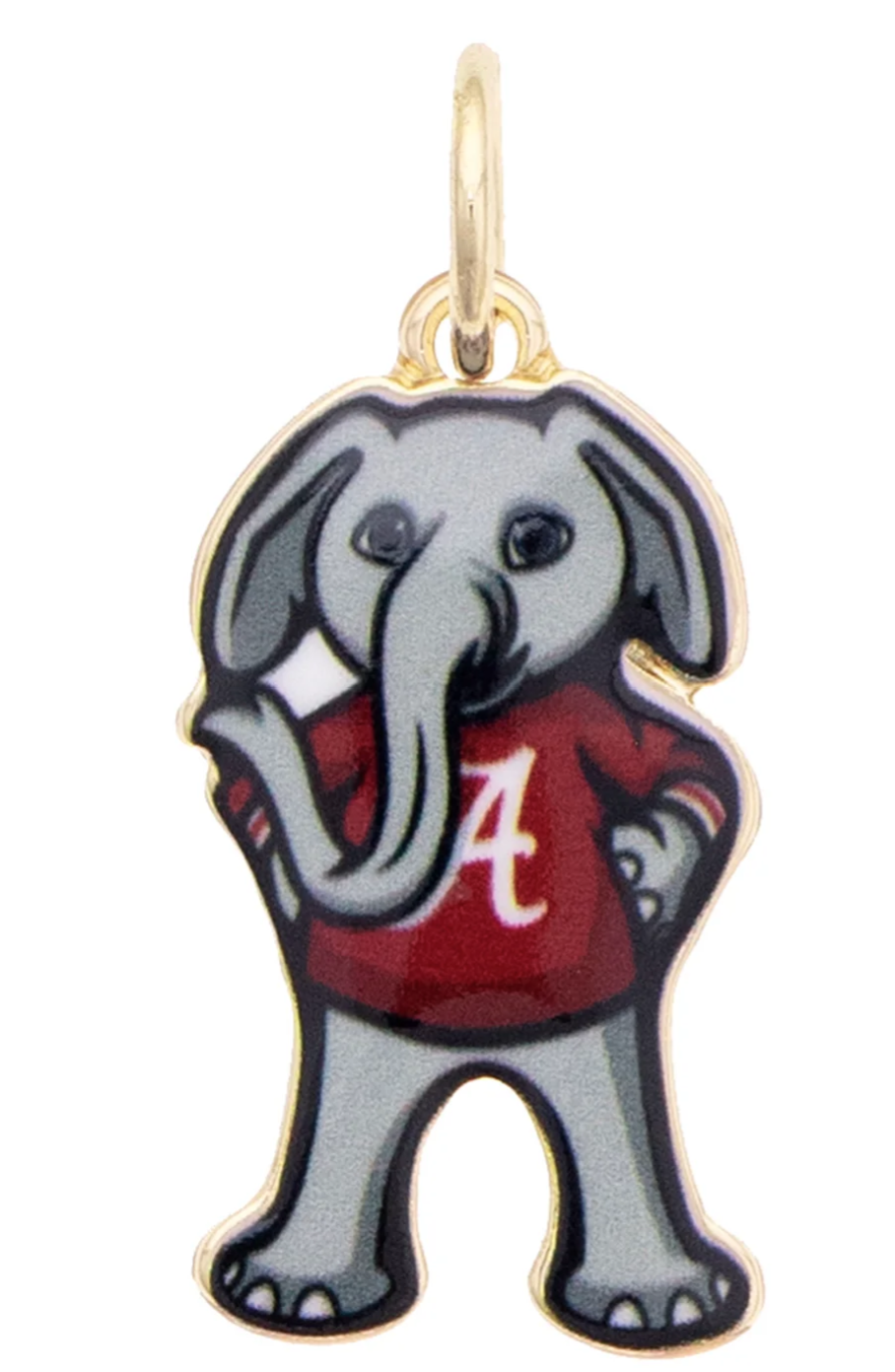 Canvas Style Charm Bar-Alabama Crimson Tide Game Day Enamel Mascot Charm