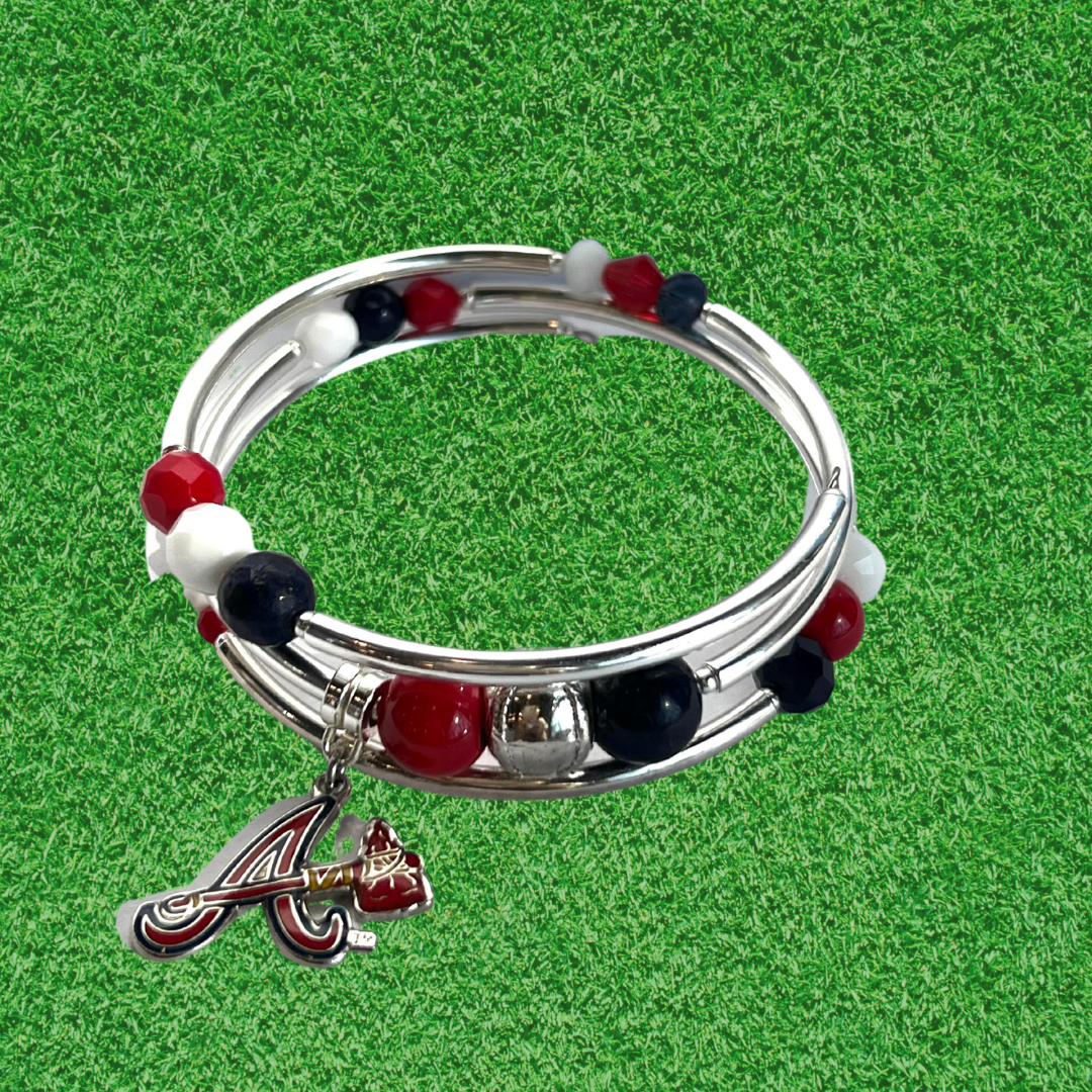 GAME DAY First Pitch - Atlanta Team Wrap Bracelet