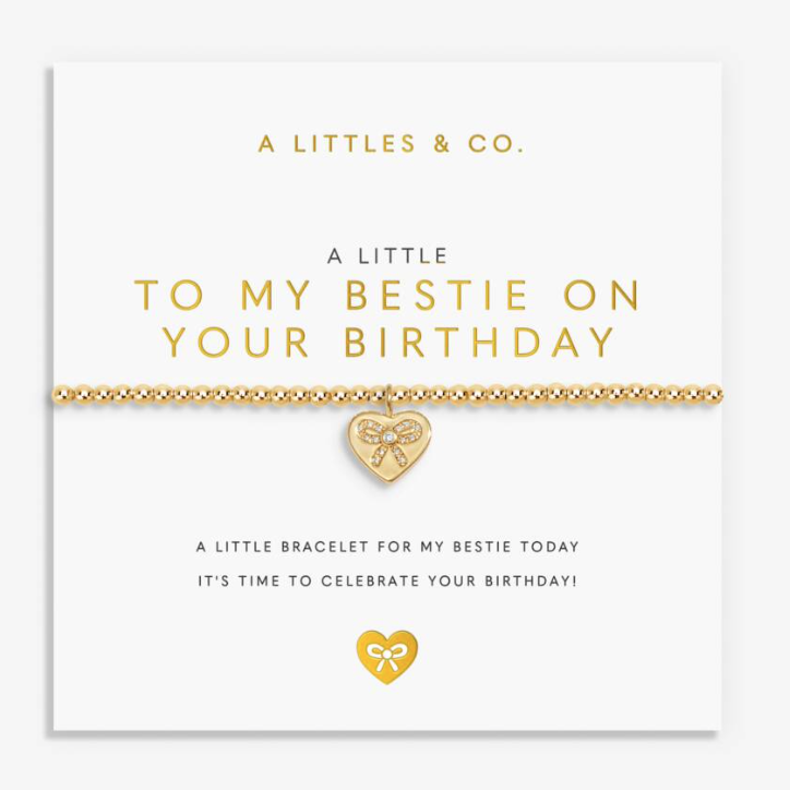 A Little 'To My Bestie On Your Birthday' Bracelet