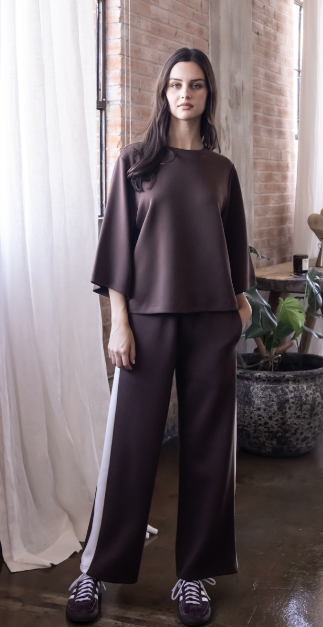 P. CILL Butter Modal 3/4 Sleeve Top