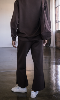 P. CILL Butter Modal Side Binding Wide Leg Pants