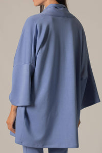 P. CILL Butter Modal Oversized Cardigan:  Black,  Cream Or Cornflower Blue