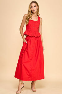 Liz Peplum Top or Skirt
