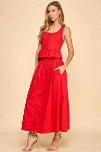 Liz Peplum Top or Skirt