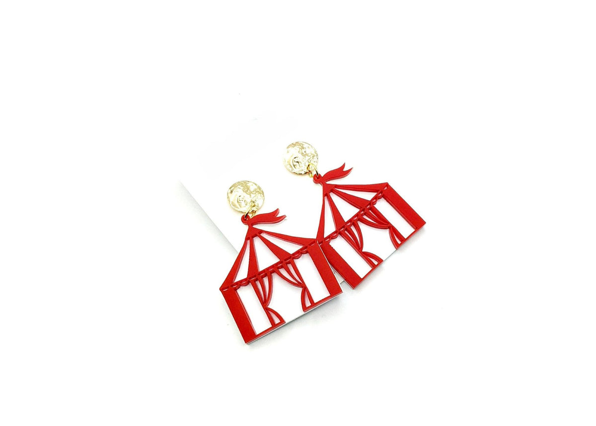 Circus Tent Earrings