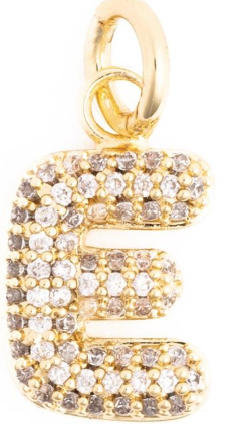 Canvas Style Charm Bar-  Courtney Bling Alphabet