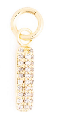 Canvas Style Charm Bar-  Courtney Bling Alphabet