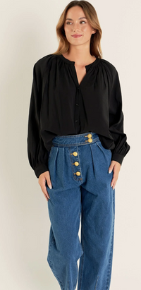 Renee Premium Denim Cropped Trousers