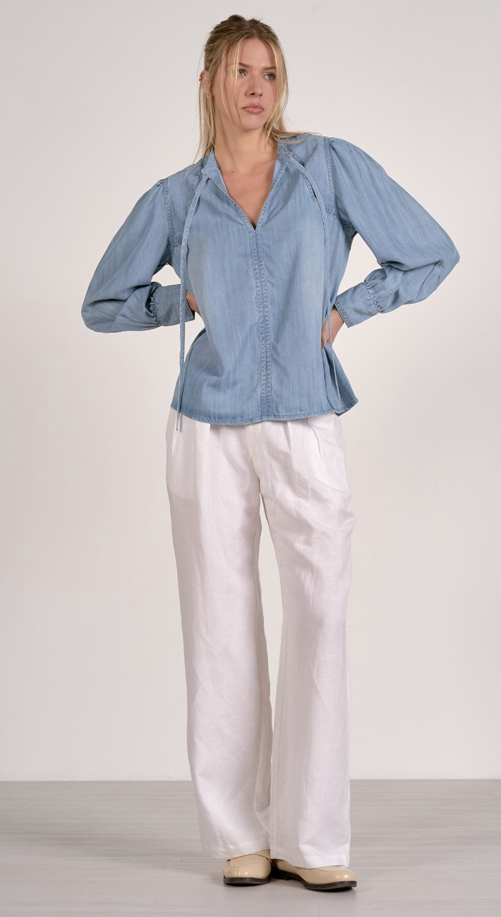 Tamara Chambray Blouse or Pant