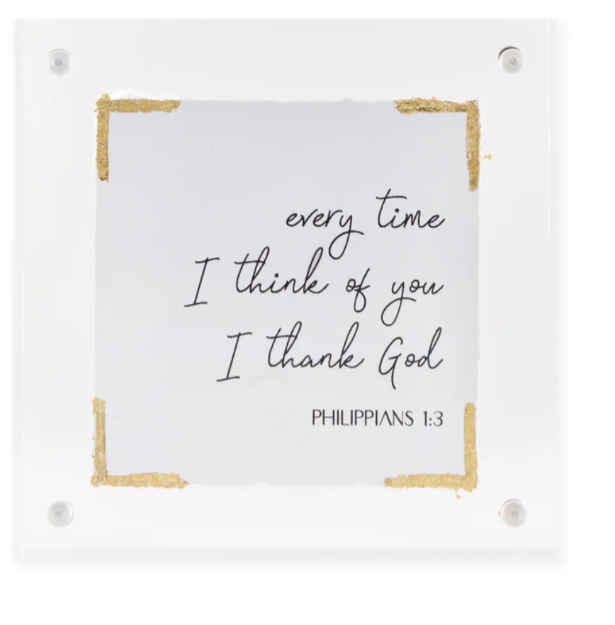 Eva Belle Philippians 1:3 Frame