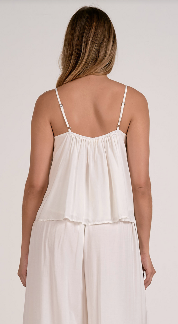 Elan Flowy Spaghetti Strap Top or Pant