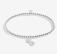 Confetti A Little 'Friendship' Bracelet In Silver Plating