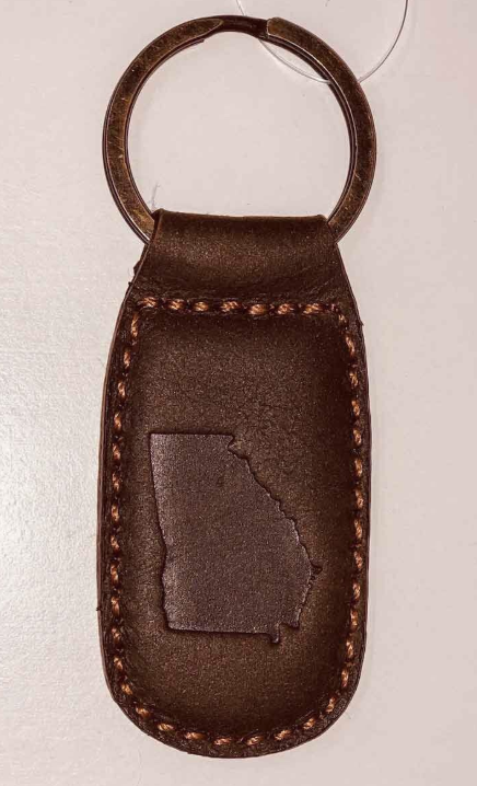 Royal Standard Leather Keychain