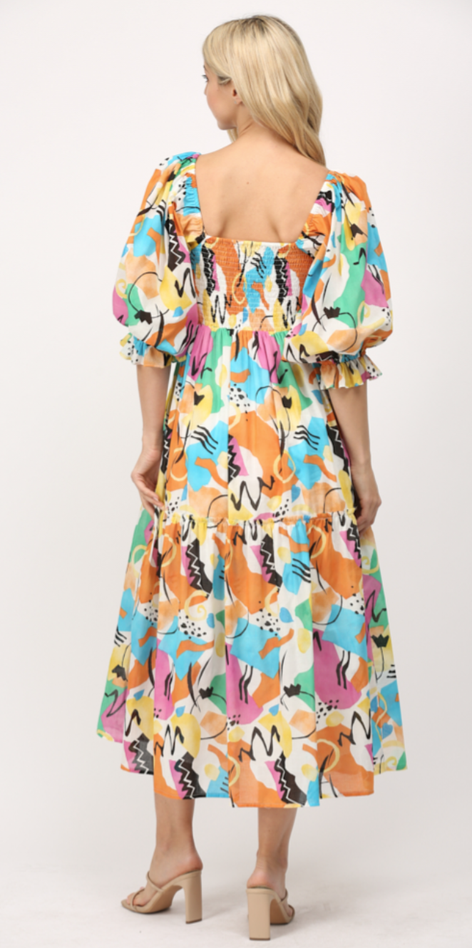 Gianna Dress or Bubble Sleeve Blouse