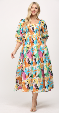 Gianna Dress or Bubble Sleeve Blouse