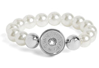 Ginger Snaps Pearl Stretch Bracelet