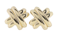 Ear Candy 18 K Gold Plated Earrings