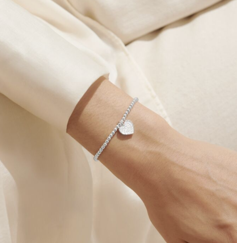 Confetti A Little 'Happy Birthday' Bracelet In Silver Plating