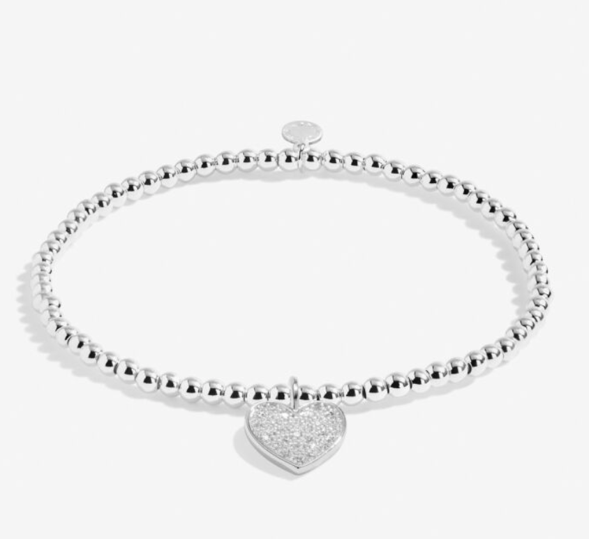 Confetti A Little 'Happy Birthday' Bracelet In Silver Plating