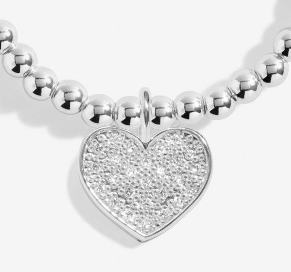 Confetti A Little 'Happy Birthday' Bracelet In Silver Plating