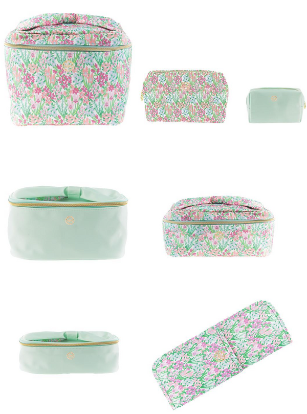 Mary Square Happy Blooms Travel Bags