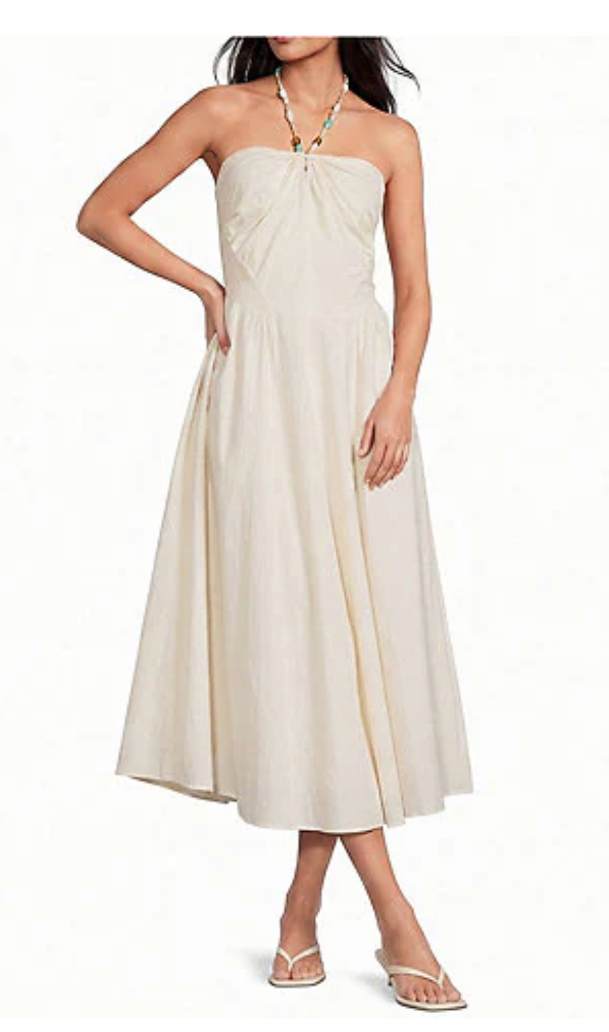 HILARY BEAD DETAIL DRESS