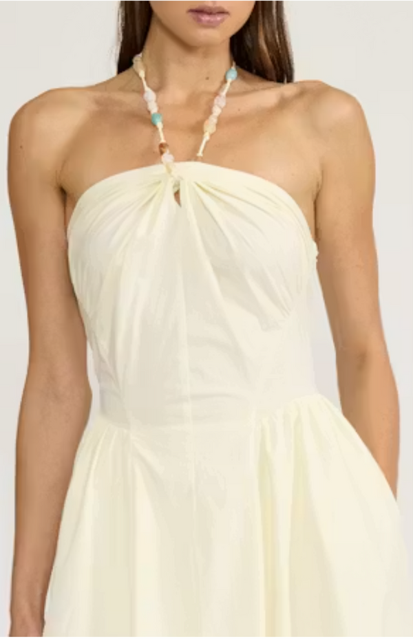 HILARY BEAD DETAIL DRESS
