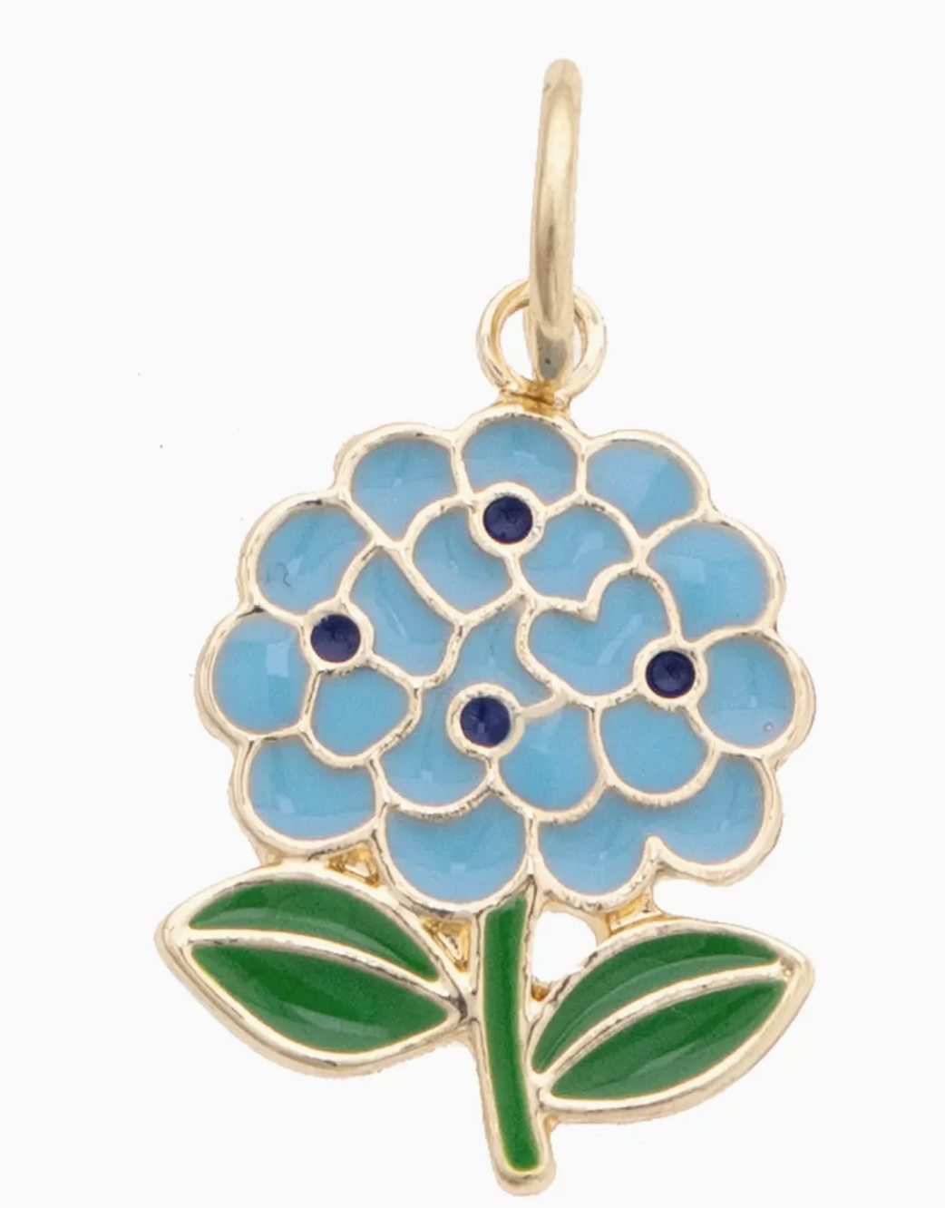 CANVAS STYLE CHARM BAR-Hydrangea Bouquet Charm