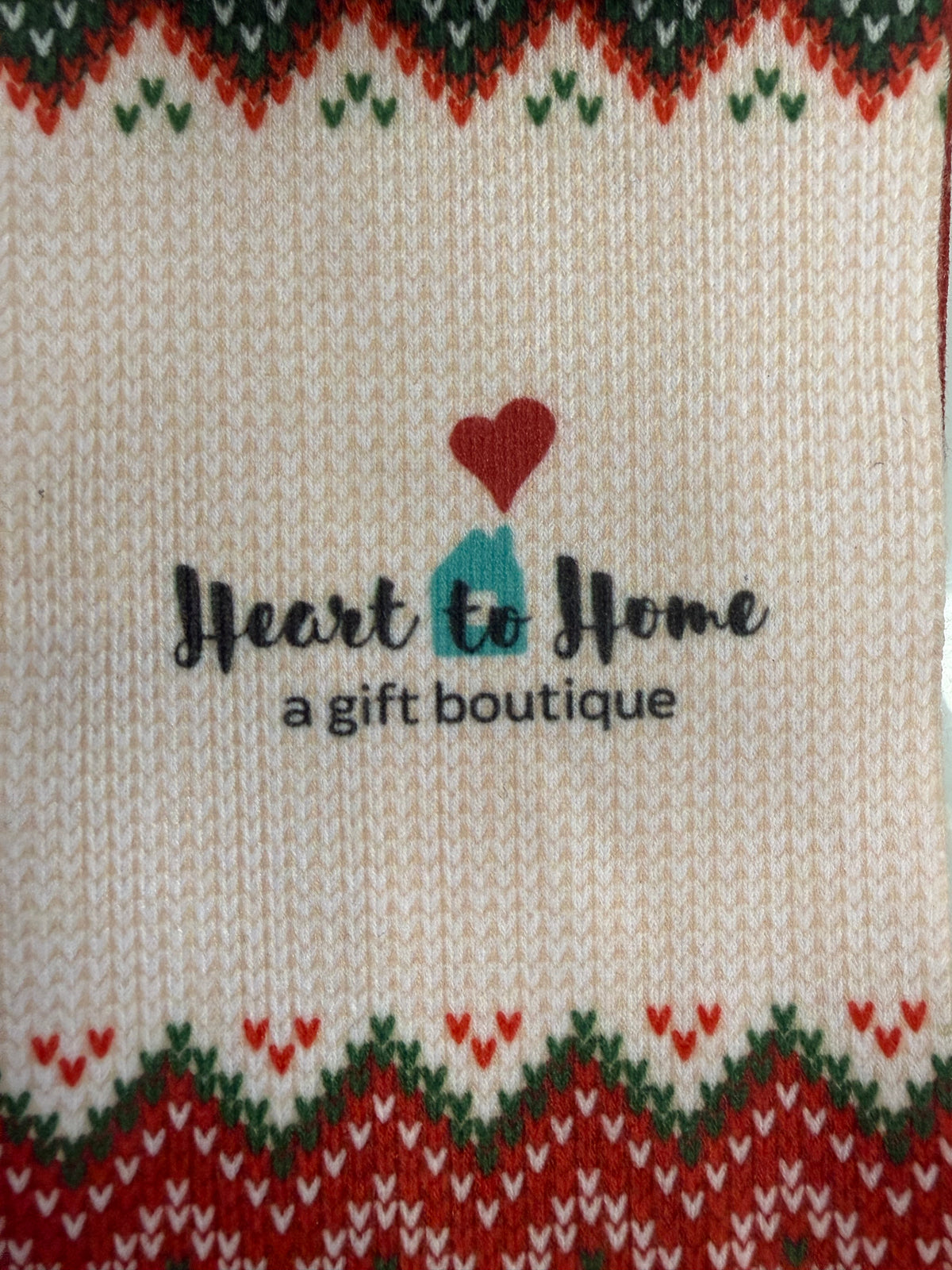 Ugly Sweater Heart to Home Socks
