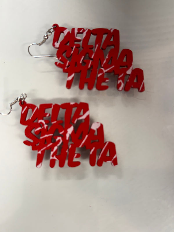 Delta Wooden Earrings