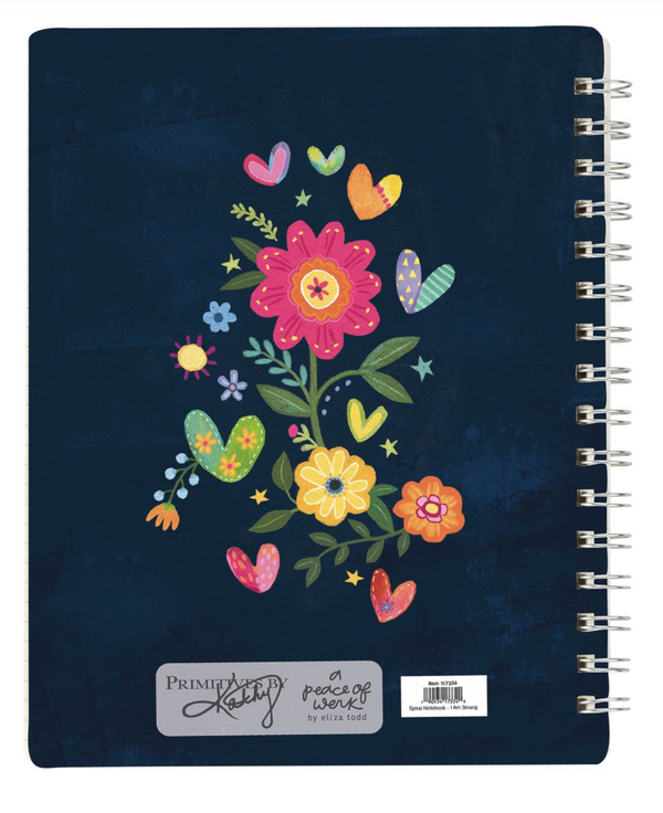 Floral Spiral Notebook