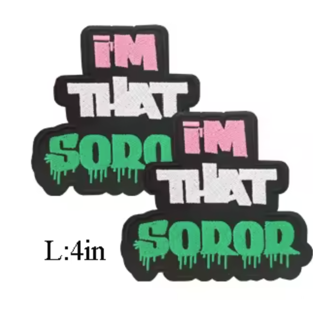 Greek Sorority Patches