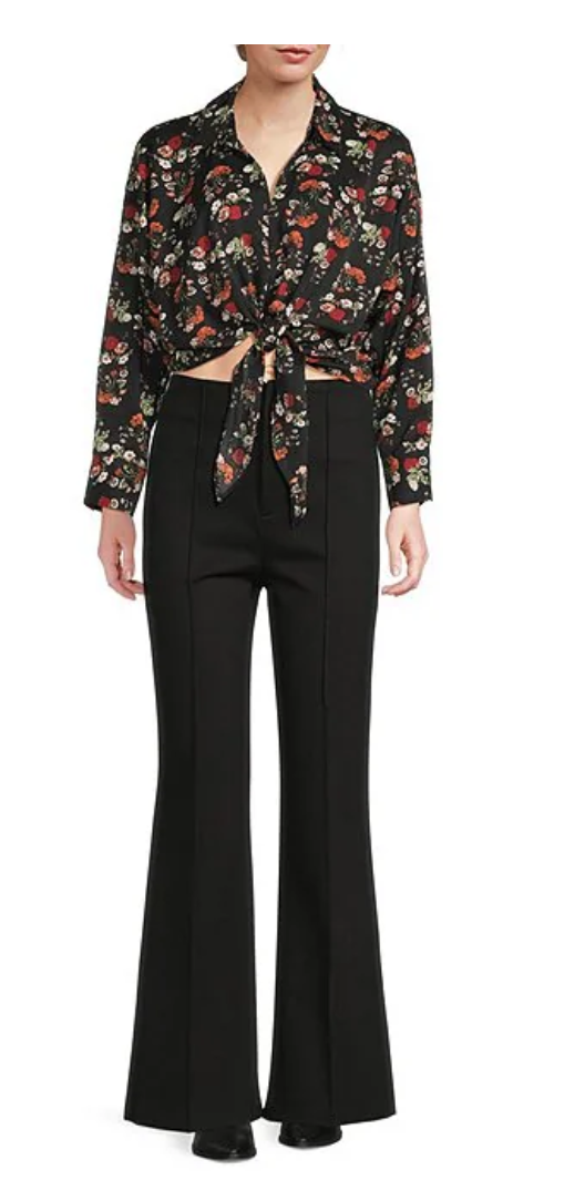 Jensen High Rise Flare Leg Pants