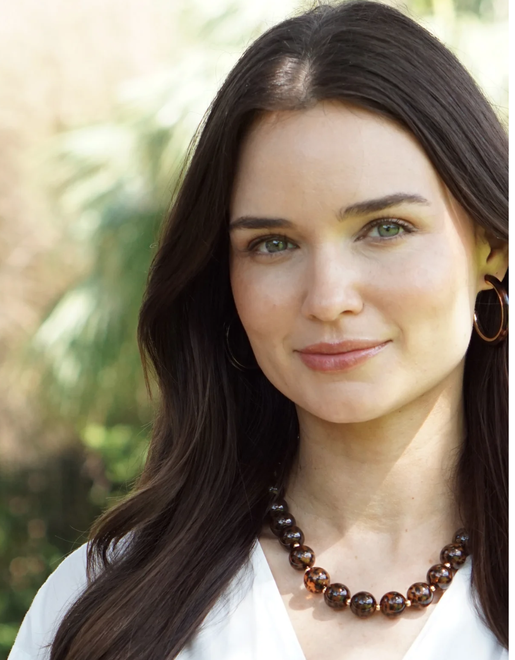 Jolene Statement Stud Earrings or Necklace  in Tortoise