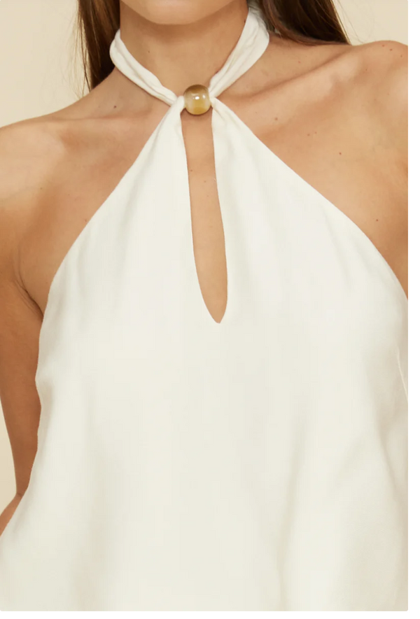 Bea Flowy Pants to Halter Top