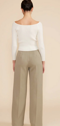 Diana Lucy Paris  Tan  Wide Leg Pant