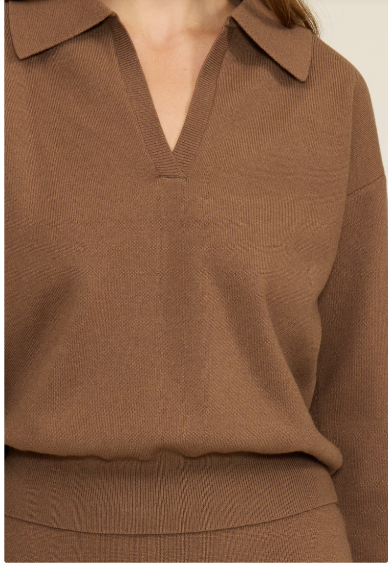 Lucy Paris  Peyton Brown Sweater Pant or Top