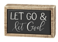 Inspirational Mini Box Signs